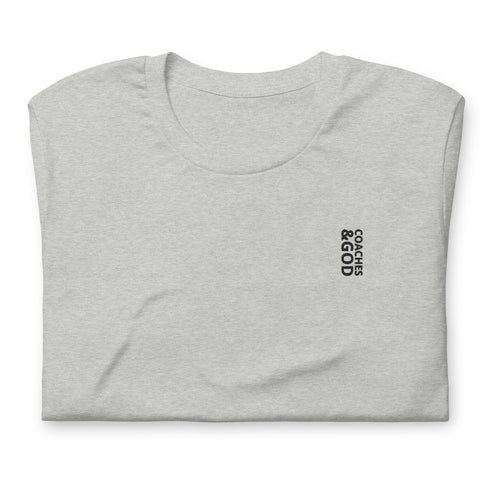 1STAR Coaches &God Vertical Onyx T-Shirt